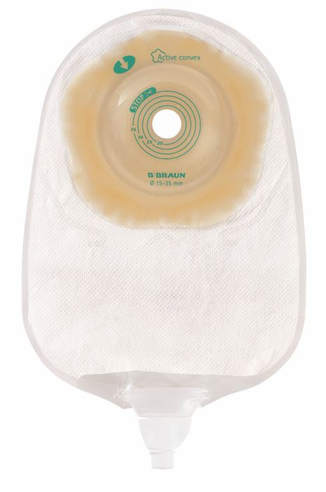 SACCA UROSTOMIA FLEXIMA ACTIVE O'CONVEX TRASPARENTE 15-35 MM 10 PEZZI - farmachicca