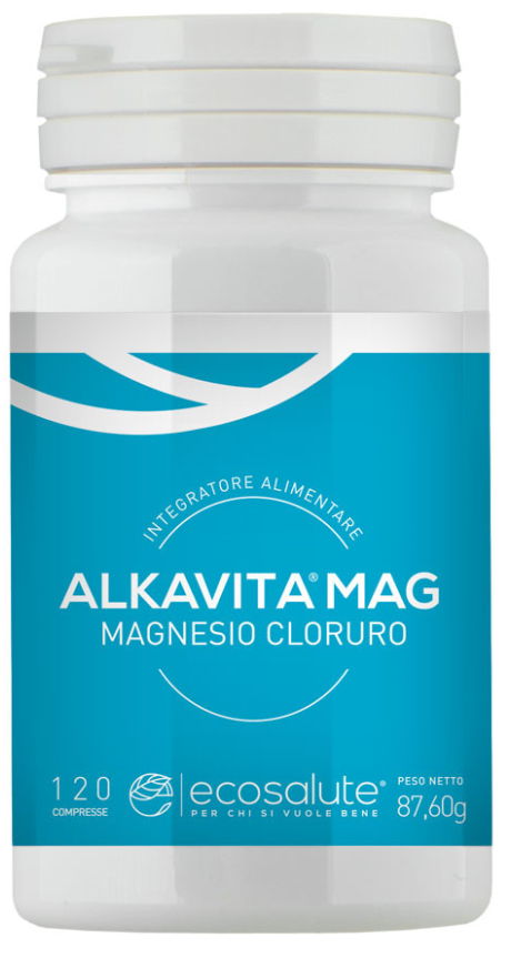 ALKAVITA MAG MAGNESIO CLORURO 120 COMPRESSE - farmachicca