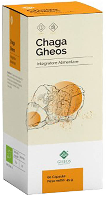 CHAGA GHEOS 60 CAPSULE 750 MG - farmachicca