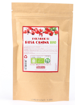 ROSA CANINA POLVERE BIO 100 G - farmachicca