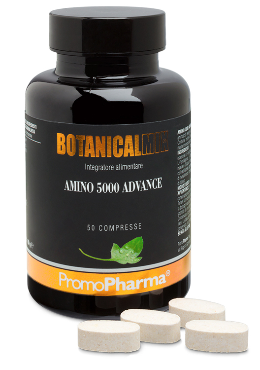 AMINO 5000 ADVANCE BOTANICAL MIX 50 COMPRESSE - farmachicca