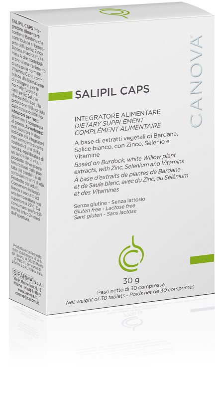 CANOVA SALIPIL CAPS 30 COMPRESSE NUOVA CONFEZIONE - farmachicca