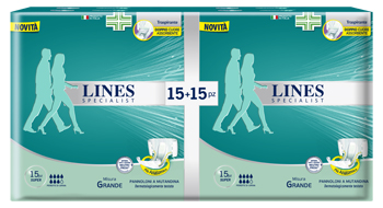PANNOLONE A MUTANDA LINES SPECIALIST SUPER MG 30 PEZZI - farmachicca