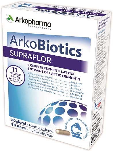 ARKOBIOTICS SUPRAFLOR 30 CAPSULE - farmachicca