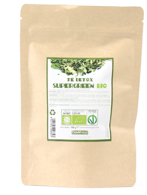TE' DETOX SUPERGREEN BIO 100 G - farmachicca