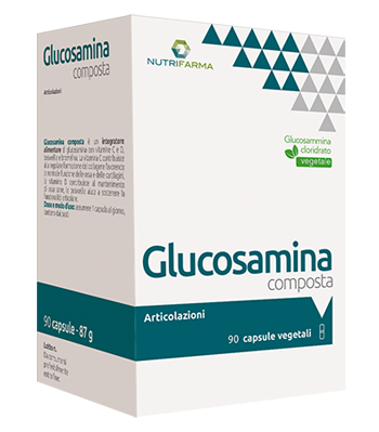 GLUCOSAMINA COMPOSTA VEGETALE 90 COMPRESSE - farmachicca