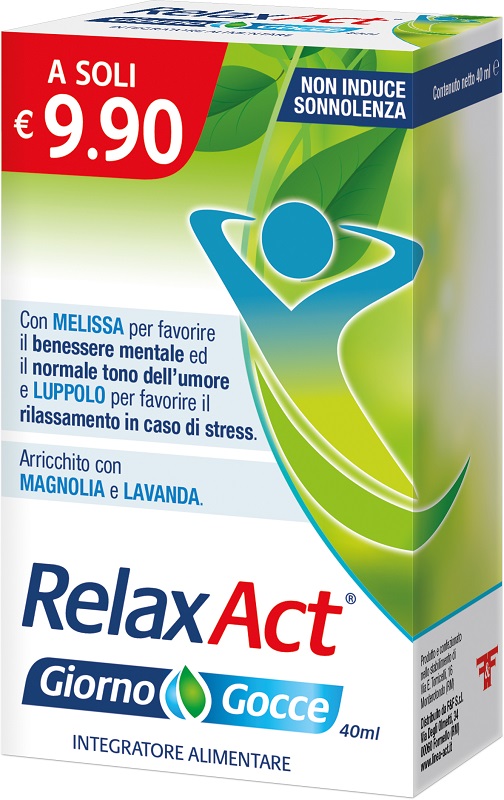 RELAX ACT GIORNO GOCCE 40 ML - farmachicca