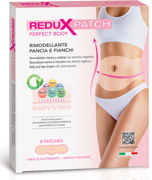 REDUX PATCH PERFECT BODY PANCIA E FIANCHI 8 PEZZI - farmachicca