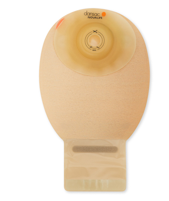 SACCA ILEOSTOMIA DANSAC NOVALIFE 1 SOFT CONVEX FONDO APERTO MONOPEZZO MAXI 15-24 MM NON STERILE 10 PEZZI - farmachicca
