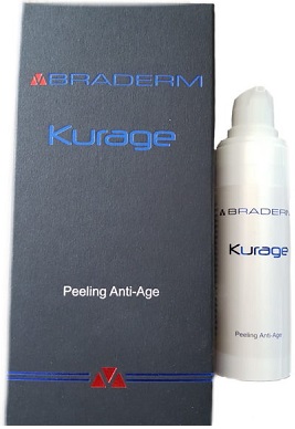 KURAGE CREMA ANTIAGE ESFOLIANTE 30 ML BRADERM - farmachicca