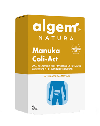 ALGEM MANUKA COLI ACT 45 CAPSULE - farmachicca
