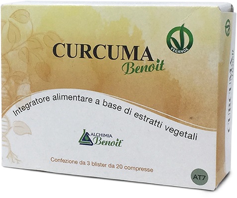 CURCUMA BENOIT 60 COMPRESSE DA 500 MG - farmachicca