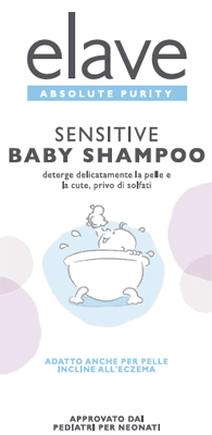 ELAVE BABY SHAMPOO DELICATO SENZA SOLFATI 400 ML - farmachicca