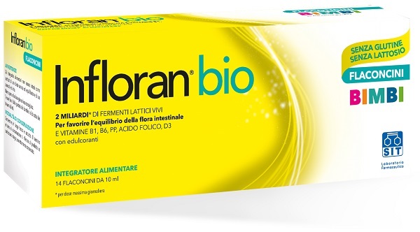 INFLORAN BIO BIMBI 14 FLACONCINI - farmachicca
