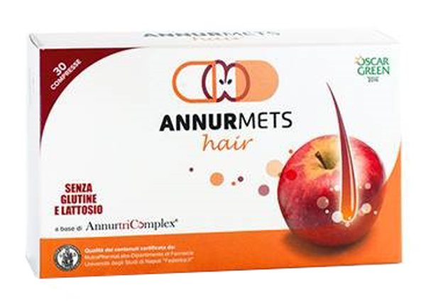 ANNURMETS HAIR 510 MG 30 COMPRESSE - farmachicca