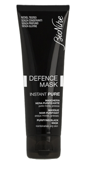 DEFENCE MASK INSTANT PURE MASCHERA NERA PURIFICANTE 75 ML - farmachicca