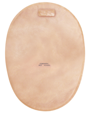 SACCA NATURA+ FONDO CHIUSO STANDARD OPACA CON FINESTRA 57 MM 30 PEZZI - farmachicca
