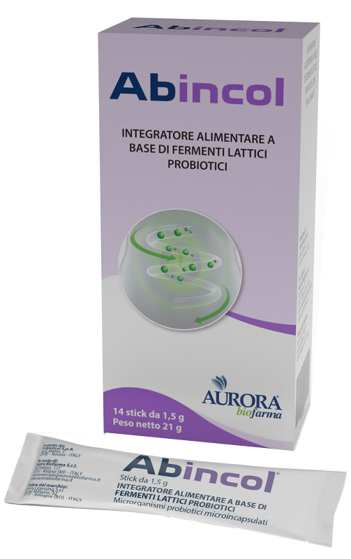ABINCOL 14 STICK OROSOLUBILI - farmachicca