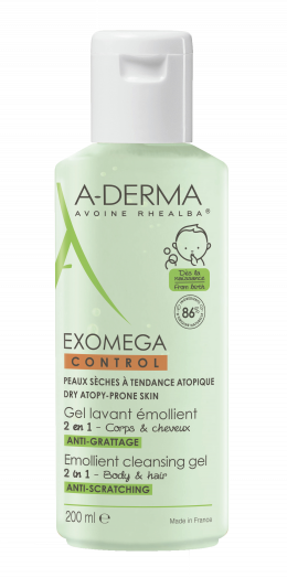 EXOMEGA CONTROL GEL CORPO E CAPELLI 2 IN 1 200 ML - farmachicca