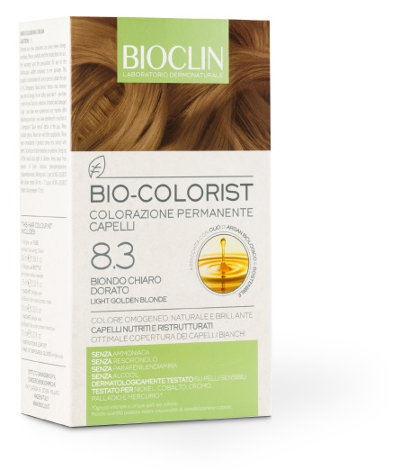 BIOCLIN BIO COLORIST 8,3 BIONDO CHIARO DORATO - farmachicca