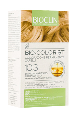 BIOCLIN BIO COLORIST 10,3 BIONDO CHIARISSIMO EXTRA DORATO - farmachicca