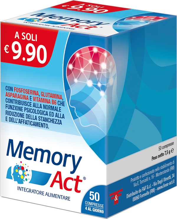 MEMORY ACT 50 COMPRESSE - farmachicca