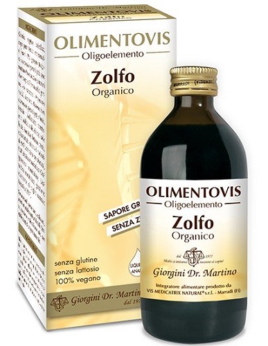 ZOLFO ORGANICO OLIMENTOVIS 200 ML - farmachicca