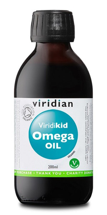 VIRIDIAN VIRIDIKID OMEGA OIL 200 ML - farmachicca