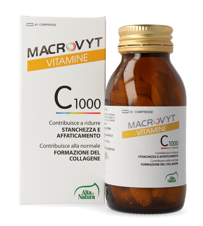 MACROVYT VITAMINA C 1000 FAST & SLOW 30 COMPRESSE - farmachicca