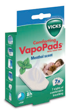 VICKS VAPOPADS MENTHOL SCENT 7 PEZZI - farmachicca
