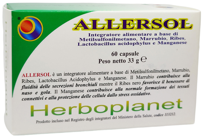 ALLERSOL 60 CAPSULE - farmachicca