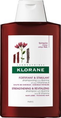 KLORANE SHAMPOO CHININA E VITAMINE B L18 400 ML - farmachicca
