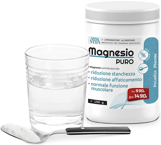 SANAVITA MAGNESIO PURO 150 G - farmachicca