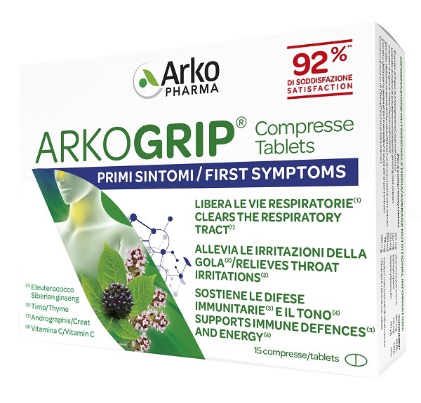 ARKOGRIP 15 COMPRESSE - farmachicca