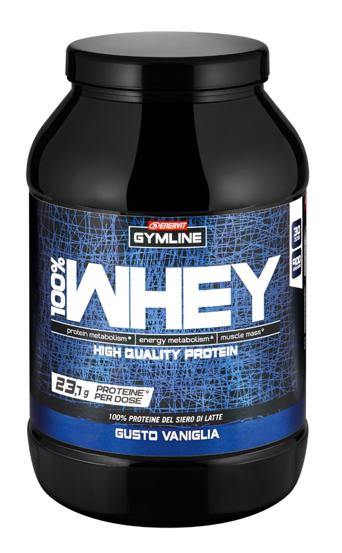 GYMLINE 100% WHEY CONCENTRATE VANIGLIA 900 G - farmachicca