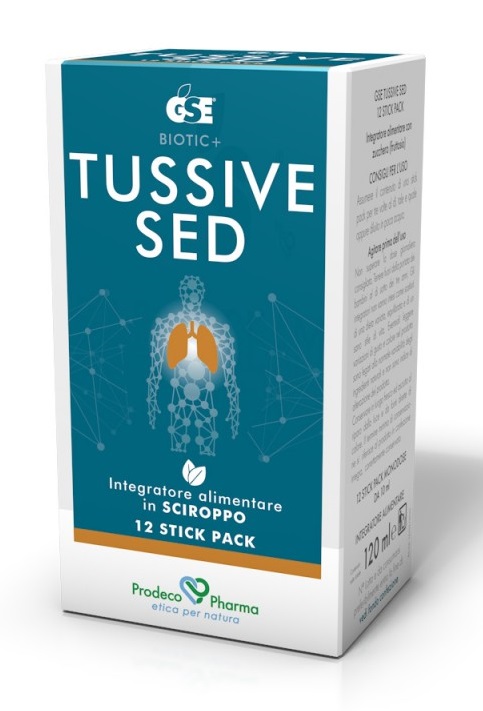 GSE TUSSIVE SED 12 STICKPACK - farmachicca