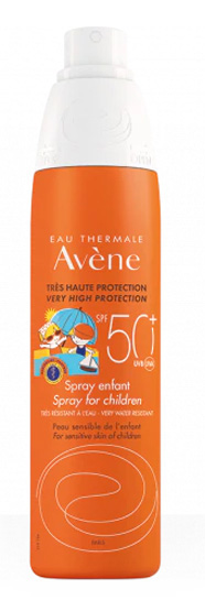 EAU THERMALE AVENE SOLARE SPRAY BAMBINO SPF 50+ 200 ML NUOVA FORMULA - farmachicca