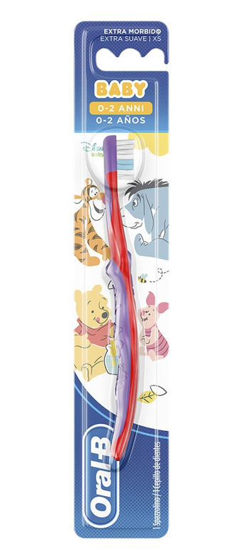 ORALB BABY SPAZZOLINO MANUALE WINNIE THE POOH 0-2 ANNI - farmachicca