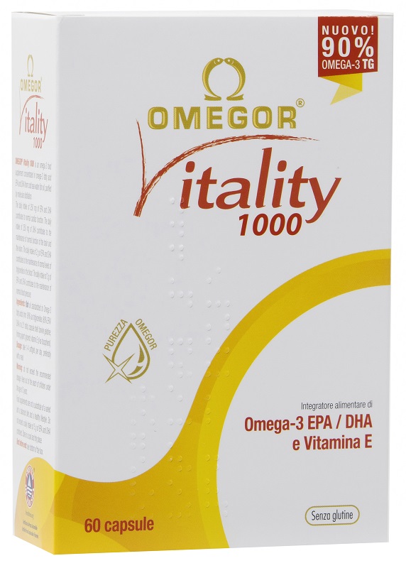 OMEGOR VITALITY 1000 60 CAPSULE MOLLI - farmachicca