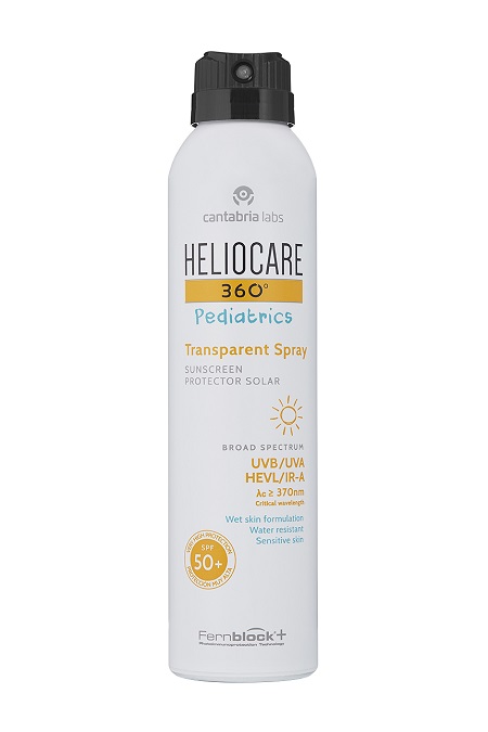 HELIOCARE 360 PEDIATRIC TRANSPARENT SPRAY 200 ML - farmachicca