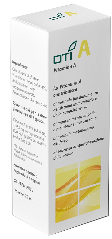 OTI A VITAMINA A GOCCE 20ML - farmachicca