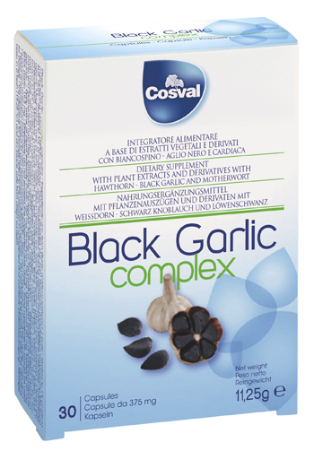 BLACK GARLIC COMPLEX 30 CAPSULE - farmachicca