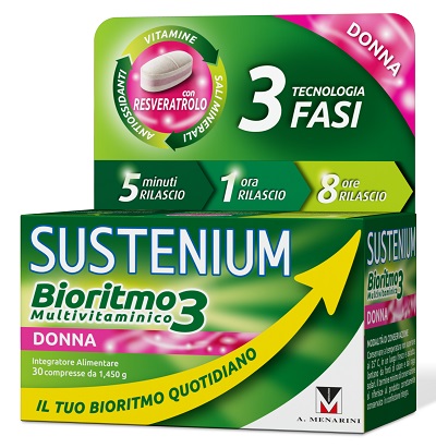 SUSTENIUM BIORITMO3 DONNA ADULTA 30 COMPRESSE - farmachicca