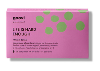 GOOVI LIFE IS HARD ENOUGH RITMO DI DONNA 28 COMPRESSE - farmachicca