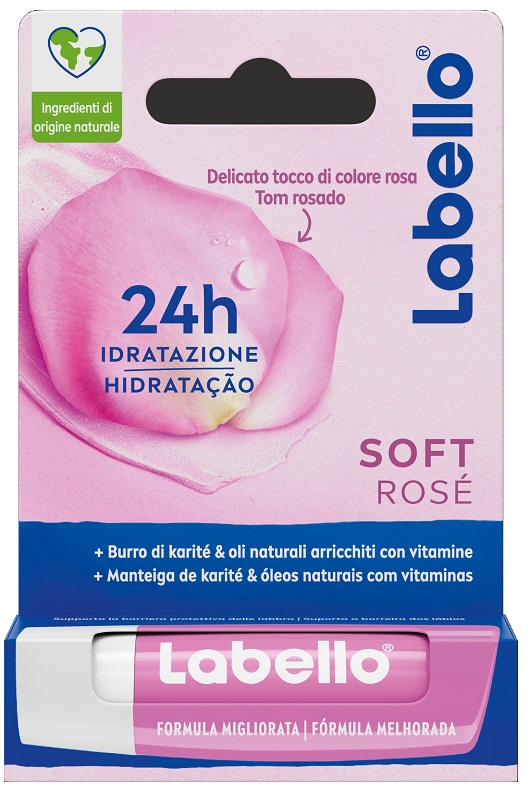 LABELLO SOFT ROSE 5,5 ML - farmachicca