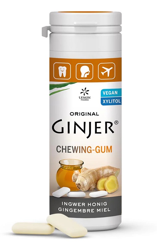 LEMON PHARMA GOMME GINJER E MIELE 36 G - farmachicca