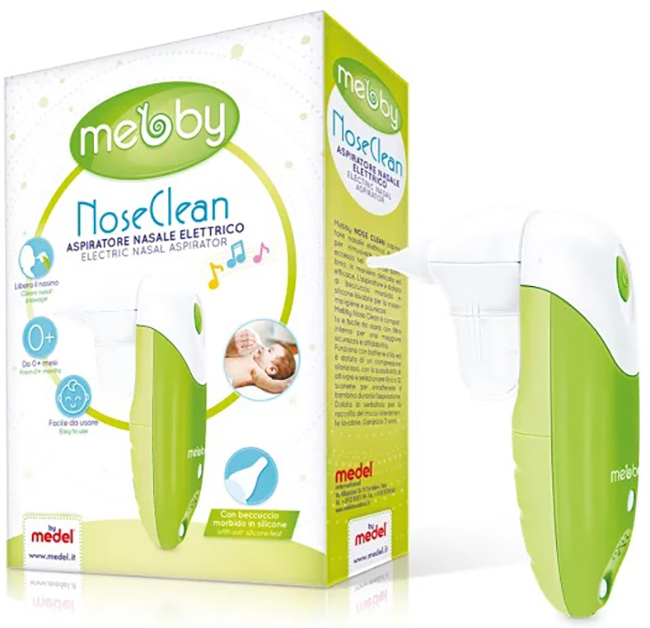 MEBBY NOSE CLEAN ASPIRATORE NASALE ELETTRICO 1 PEZZO - farmachicca