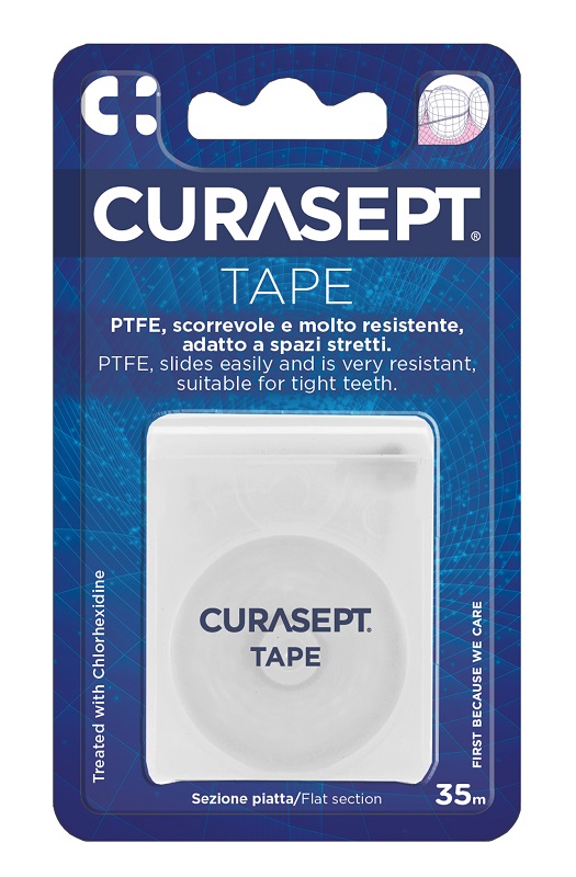 CURASEPT FLOSS PTFE TAPE CLOREXIDINA - farmachicca