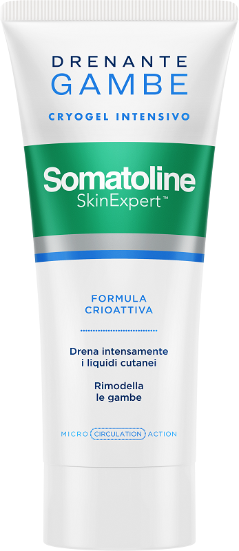 SOMATOLINE SKIN EXPERT DRENANTE GAMBE GEL 200 ML - farmachicca