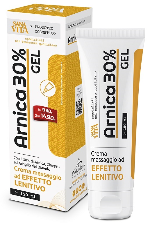 SANAVITA ARNICA 30% GEL 150 ML - farmachicca